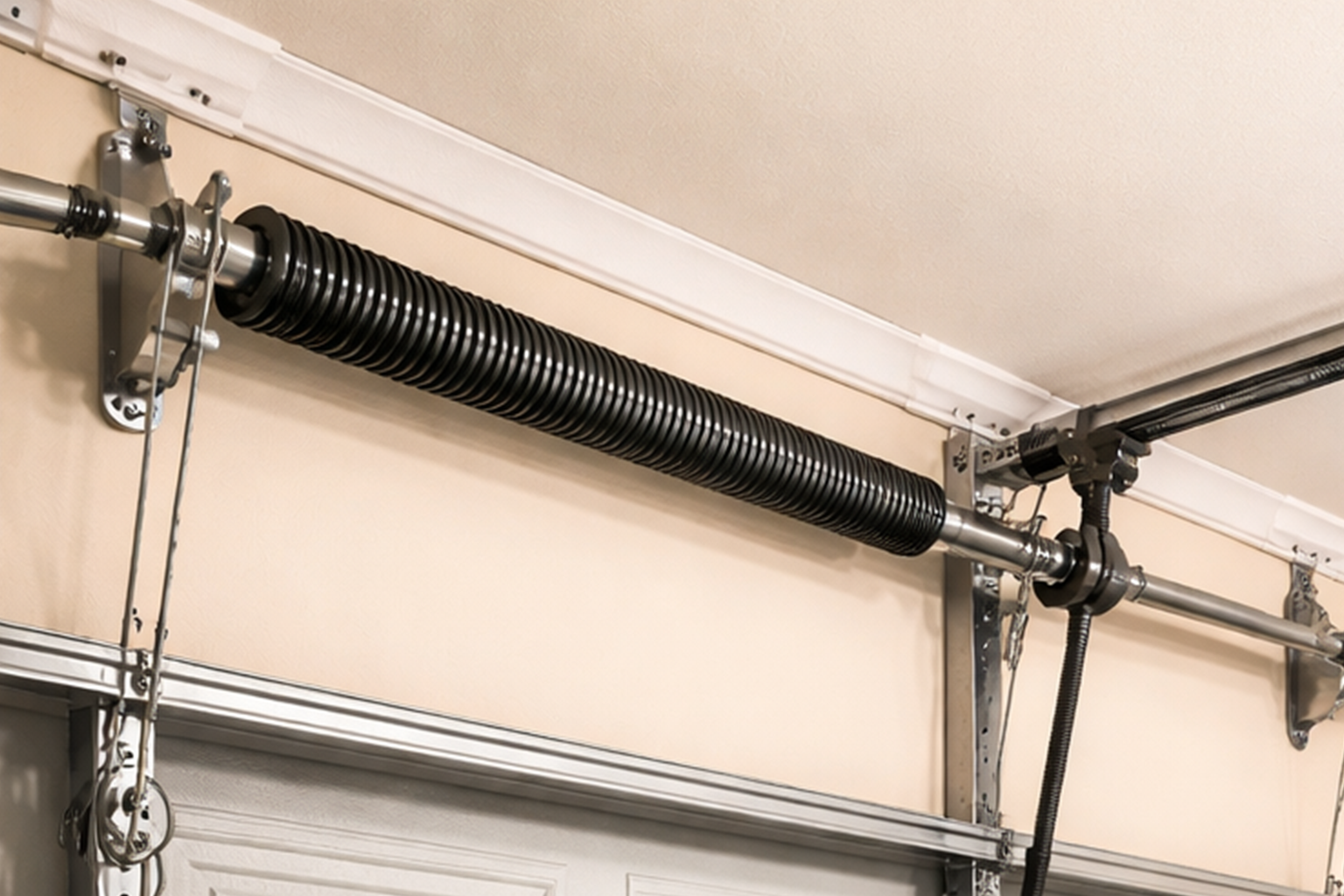 Torsion and extension garage door springs comparison