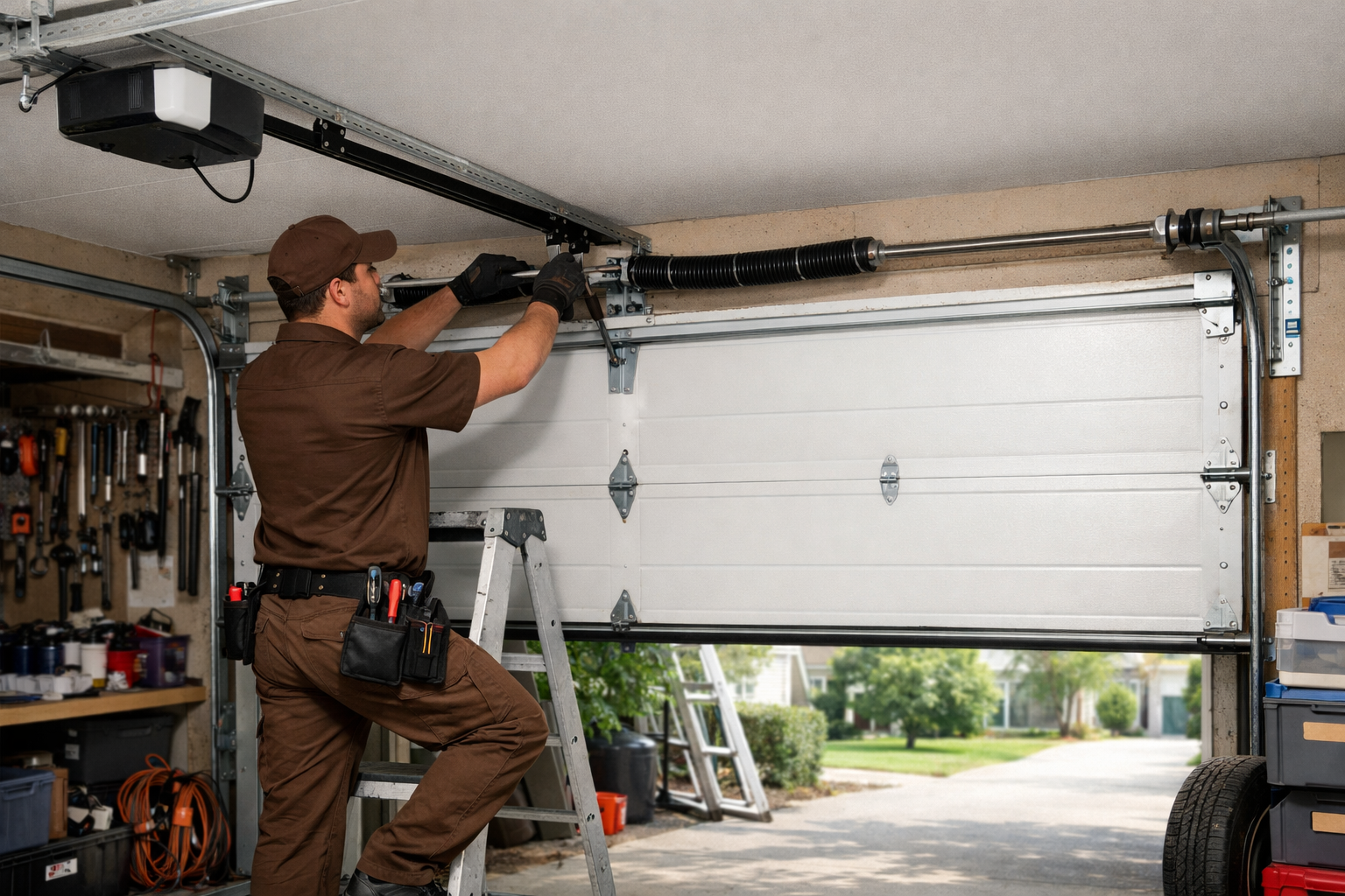 Custom garage door styles and professional installation in Los Angeles CA by Arm Garage Doors