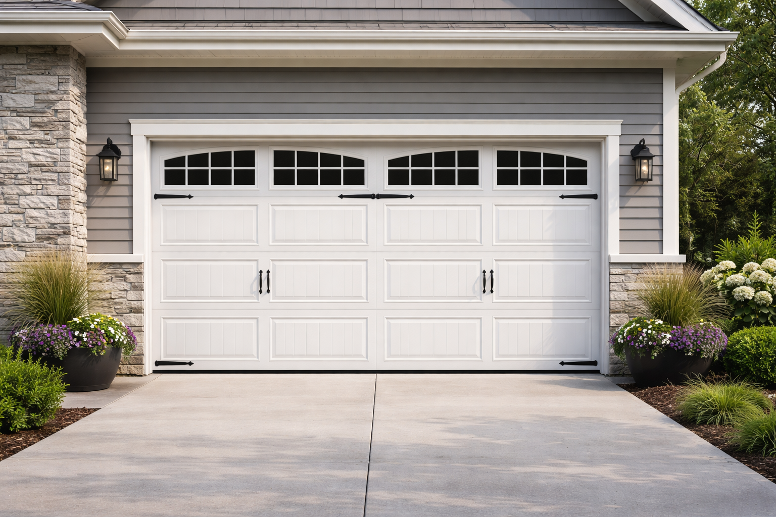 Garage door panel repair and replacement options evaluated for balance and performance